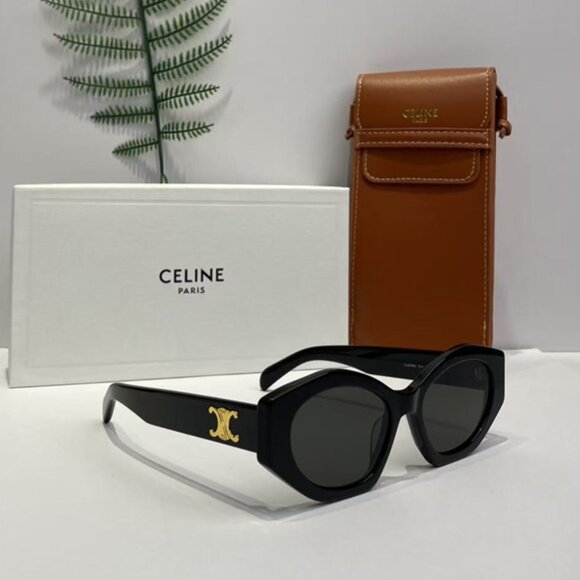 Celine Triomphe Black Women's Sunglasses - Picture 3 of 6